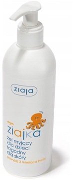 Żel myjący dla dzieci od 3 miesiąca Ziajka 300 ml