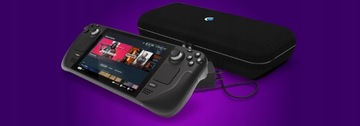 КОНСОЛЬ VALVE STEAM DECK 1 ТБ, 1000 ГБ, NVMe + футляр — КОМПЛЕКТ