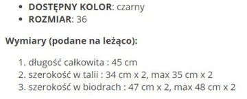 Spódniczka z falbaną r. 36 BODYFLIRT