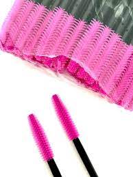 ЩЕТКИ ДЛЯ РЕСНИЦ СПИРАЛЬ 50 ШТ.