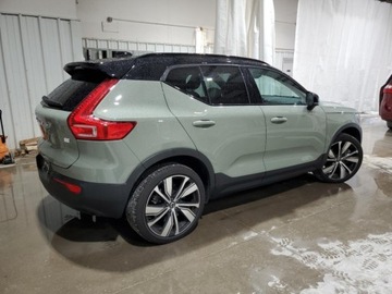 Volvo XC40 2022 Volvo XC 40 P8 Recharge Ultimate 2022 Elektryczny 400KM, zdjęcie 3