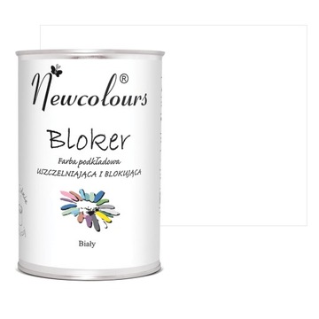 Bloker farba podkładowa BIAŁY Newcolours 900ml