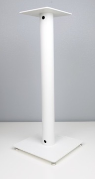 2x STAND STOJAK STOJAKI PODSTAWY POD KOLUMNY GŁOŚNIKI PODSTAWKA białe 20cm