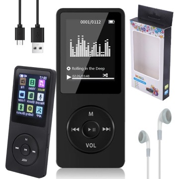 MP3 player BLUETOOTH5.0 VOICE RECORDER 16GB LCD eBook FM