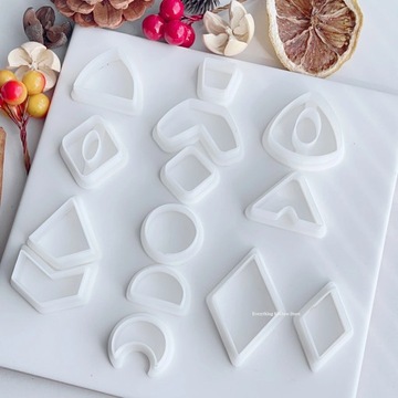 Мини-элементальный резак Gumdrop с закругленными углами, лунный ромб, форма пончика, пол