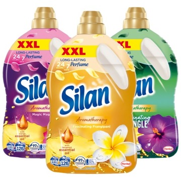 Silan Aromatherapy Płyn do Płukania Tkanin 2,7L x3