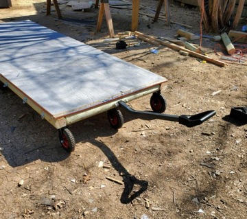 ФИКСИРОВАННОЕ КОЛЕСО ДЛЯ ТЕЛЕЖКИ 200 мм ЖЕСТКОЕ РЕЗИНОВОЕ ТРАНСПОРТНОЕ КОЛЕСО