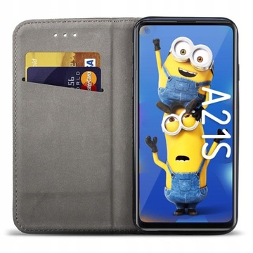 Etui SMART MAGNET do SAMSUNG GALAXY A21s + SZKŁO