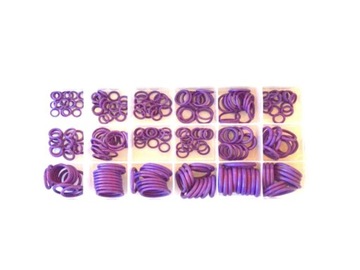 DMM 007936210720 НАБОР ИЗ 240 ФИОЛЕТОВЫХ УПЛОТНИТЕЛЬНЫХ КОЛЬЦ
