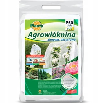 AGROWŁÓKNINA ZIMOWA 1,6x10m OCHRONNA PRZYMROZKI