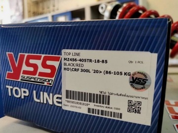 ЗАДНИЙ АМОРТИЗАТОР РЕГУЛИРУЕМЫЙ YSS HONDA CRF 300 L CRF300L 2021 - 2023