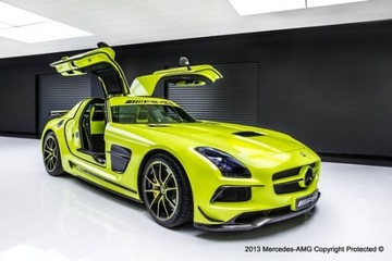 MERCEDES SLS BLACK SERIES PŘEDNÍ KAPOTA NOVINKA 