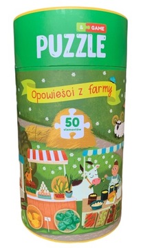 Puzzle Opowieści z Farmy w Tubie 50 elementów 4+