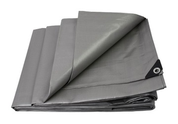 PLANDEKA 4x6 M 160g Wzmacniana WODOODPORNA UV MOCNA