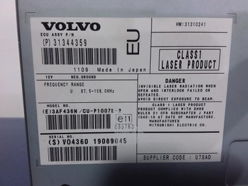 НАВИГАЦИОННЫЙ СЧИТЫВАТЕЛЬ VOLVO S40 II LIFT 31344359