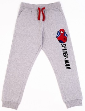 spodnie dresowe SPIDERMAN dziecięce chłopięce 128