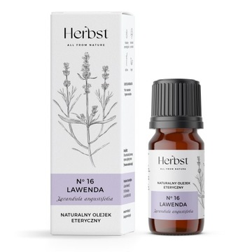 OLEJEK ETERYCZNY LAWENDA HERBST AROMATIQUE 100% NATURALNY
