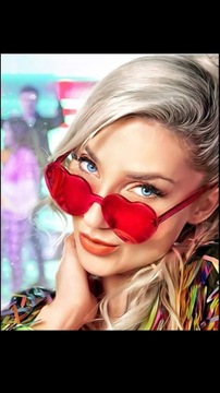 СЕРДЕЧКИ ОЧКИ КРАСНОЕ СЕРДЦЕ БЕЗ РАМКИ CLEO