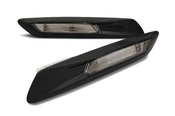 BLIKAČ SMĚROVKY BOČNÍ BMW F10 10-13 BLACK