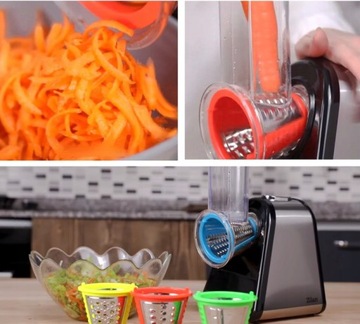 ЭЛЕКТРИЧЕСКАЯ СЛАЙСЕР ДЛЯ ОВОЩЕЙ И ФРУКТОВ 200ВТ