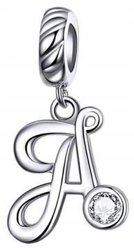 Charms Litera Zawieszka Charms Literka Srebro 925
