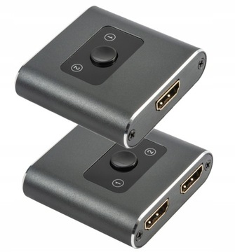 Двунаправленный разветвитель HDMI 2x1/1x2 UHD 3D 4K