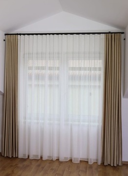 FIRANA BEZ PRASOWANIA MARKIZETA JODEŁKA BIAŁA WYS 300CM NA METRY NOWOŚĆ