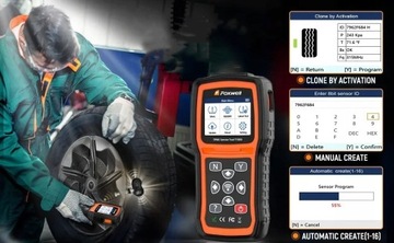 Foxwell T1000 FOB Система контроля давления в шинах Инструмент TPMS