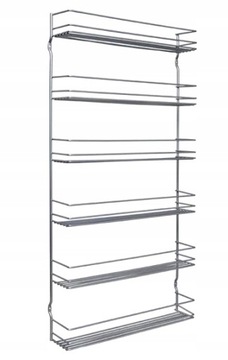 MARKOWY PREMIUM REGAŁ ORGANIZER STOJAK PÓŁKA NA PRZYPRAWY ŚCIENNA SWISS