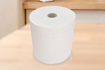 БУМАЖНОЕ ПОЛОТЕНЦЕ МЕГА РУЛОН, ТОЛСТОЕ, БЕЗ ПЫЛИ, 180 метров