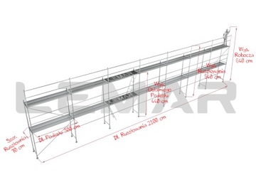 ЛЕСА ФАСАДНЫЕ ЛЕСА 135м2