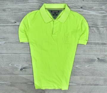 TOMMY HILFIGER Garment Dyed Slim Fit Polo / L