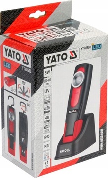YATO LAMPA WARSZTATOWA UV 5W, IP65, IK07 2600MAH