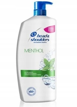 Head & Shoulders Menthol Fresh Szampon przeciwłupieżowy 900ml Pompka