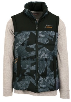 ЖИЛЕТ МУЖСКОЙ УТЕПЛЕННЫЙ УТЕПЛЕННЫЙ, БРОНЯ СТЕГАНАЯ С КАПЮШОНОМ L