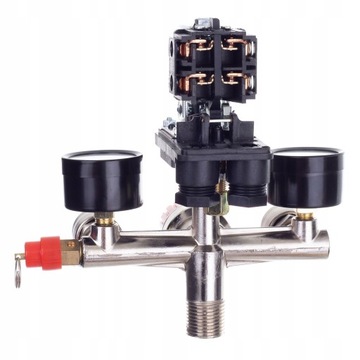 РЕЛЕ ДАВЛЕНИЯ ДЛЯ КОМПРЕССОРА 230 В. СТАТУС ДАВЛЕНИЯ