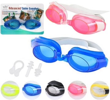 ОЧКИ ДЛЯ ПЛАВАНИЯ, микс цветов