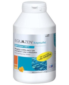 EQUAZEN EYEQ 400 KAPSUŁEK NA KONCENTRACJĘ I PAMIĘĆ