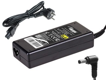 ZASILACZ ŁADOWARKA 19V 4,22A 5.5-2.5MM 80W + KABEL