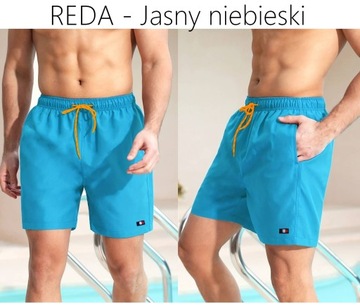 Krótkie SPODENKI KĄPIELÓWKI Męskie SPORTOWE kieszenie szorty PLAŻOWE, 5XL