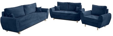 Zestaw wypoczynkowy Max 3+2+1 Kanapa, Sofa, Fotel