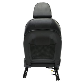 AUDI A3 8V SPORTBACK SEDADLO PŘEDNÍ LEVÝ S-LINE POL KŮŽE ČERNÁ STŘÍBRNY