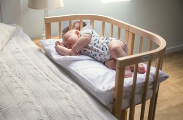 ВАЛДИН Деревянная детская кроватка 7в1 с матрасом НАТУРАЛЬНОЕ ДЕРЕВО