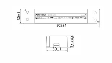 CobaltElectro PLV 12В 60Вт IP20 B Источник питания для светодиодов
