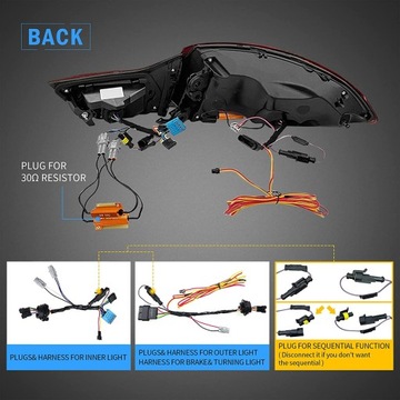 ВЛАНД OLED BMW M4 купе Grand 4er F32 F33 F82 F83