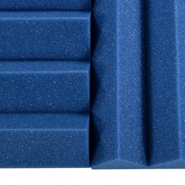 Коврик декоративный звукоизоляционный Клин Синий 5см панели потолочные кессоны