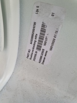 ZDERZAK GRILL MERCEDES G-KLASA W463 AMG