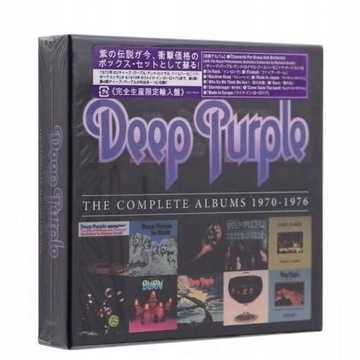 Полный альбом Deep Purple 1970-1976 годов, 10 компакт-дисков
