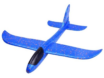 DUŻY SAMOLOT STYROPIANOWY SZYBOWIEC RZUTKA 47 CM