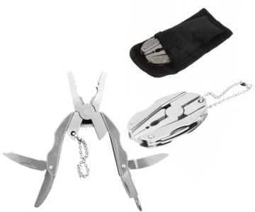 BRELOK MULTITOOL KOMBINERKI NÓŻ PILNIK ŚRUBOKRĘT